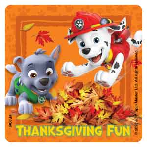 PAW Patrol - PAWsome Thanksgiving Stickers